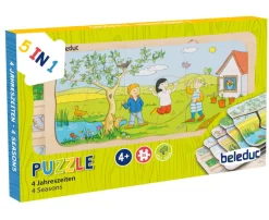 Lagen-Puzzle 4 Jahreszeiten, 4-7 Jahre