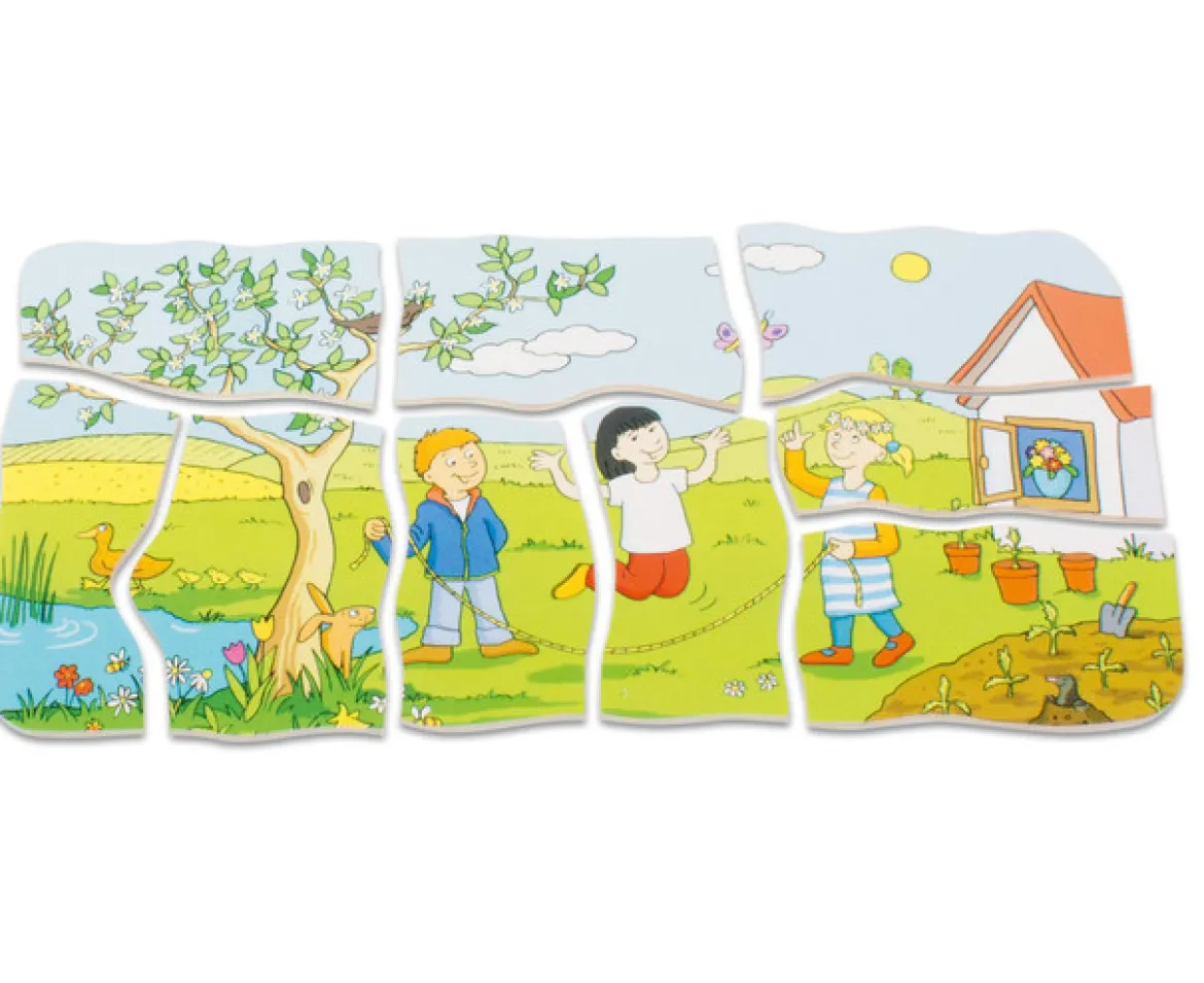 Lagen-Puzzle 4 Jahreszeiten, 4-7 Jahre