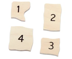 Lagenpuzzle Kartoffel, Holzpuzzle mit 5 Lagen, 4-5 Jahre