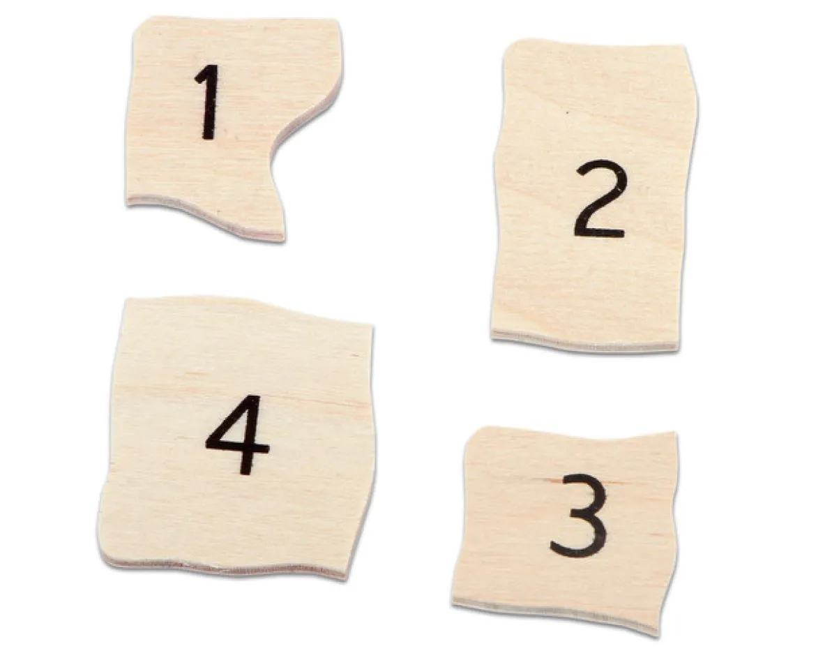 Lagenpuzzle Kartoffel, Holzpuzzle mit 5 Lagen, 4-5 Jahre