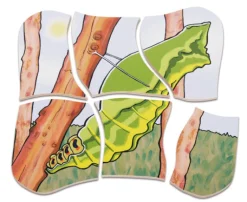 Lagenpuzzle Schmetterling, ab 4 Jahre