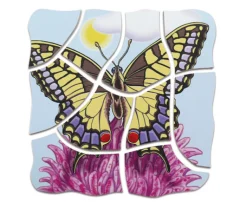 Lagenpuzzle Schmetterling, ab 4 Jahre
