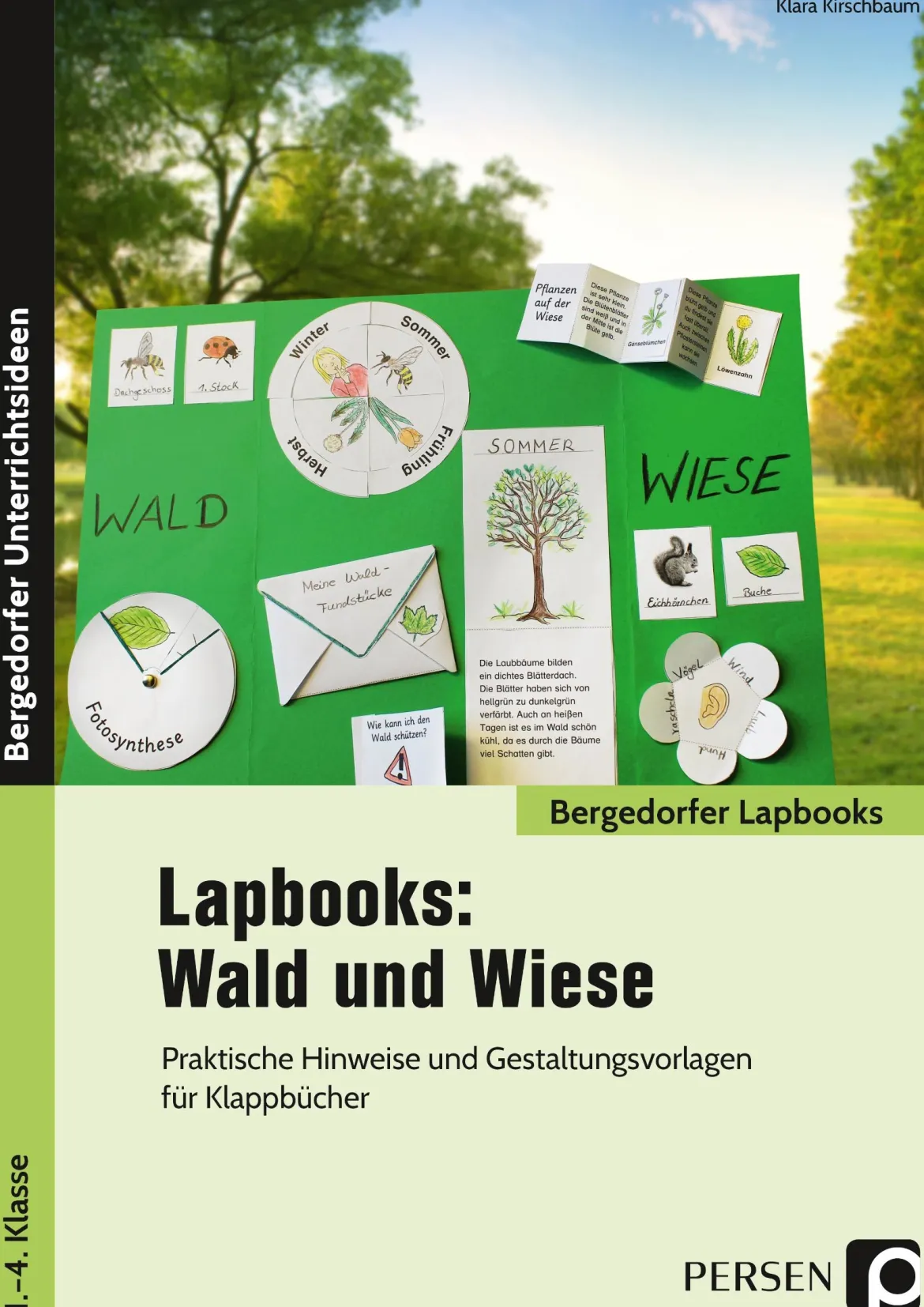 Lapbooks: Wald und Wiese, Buch, 1. bis 4. Klasse
