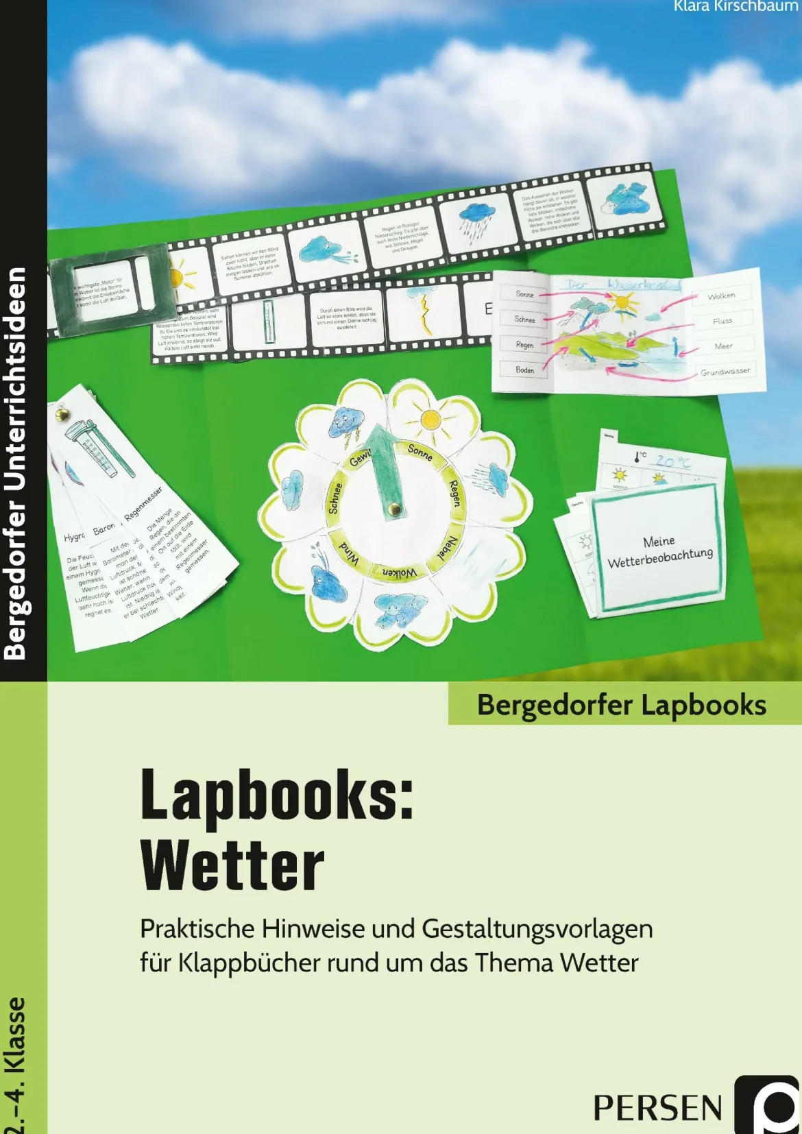 Lapbooks: Wetter - 2.-4. Klasse, Buch