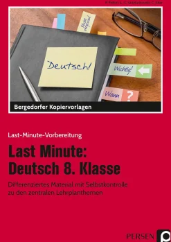 Last Minute: Deutsch 8. Klasse, Kopiervorlagen