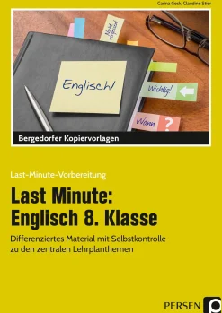 Last Minute: Englisch 8. Klasse, Kopiervorlagen
