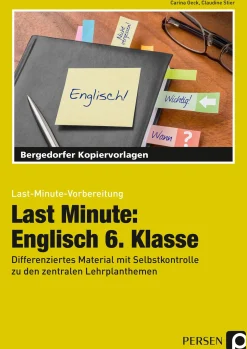 Last Minute: Englisch, Kopiervorlagen, 6. Klasse