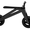 Laufrad "Caborunner", mit zwei Rädern, aus Carbon und Holz, schwarz, ab 2 Jahre