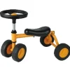 Laufrad mit vier Rädern und Lenker, Quaddy, orange, TopTrike Kinderfahrzeug