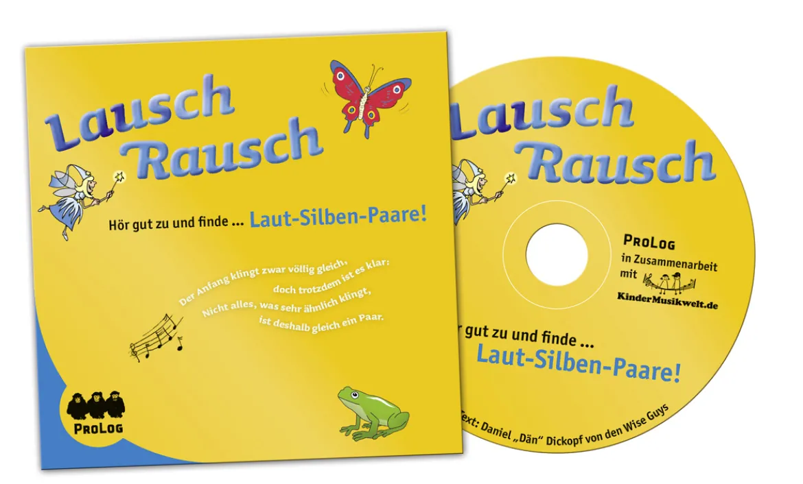 LauschRausch ? Laut-Silben-Paare, Bildkarten und Audo-CD, ab 3 Jahre (nur solange der Vorrat reicht!)