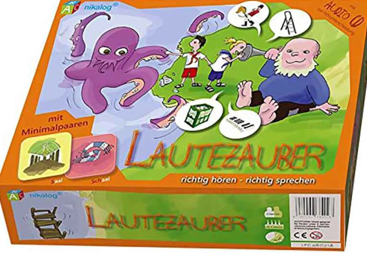 Lautezauber, Therapiespiel, ab 4 Jahre