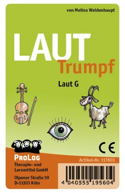 LautTrumpf! G, Spielkarten, ab 5 Jahre