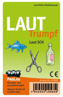 LautTrumpf! SCH, Spielkarten, ab 5 Jahre