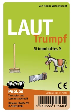 LautTrumpf! Stimmhaftes S, Spielkarten, ab 5 Jahre