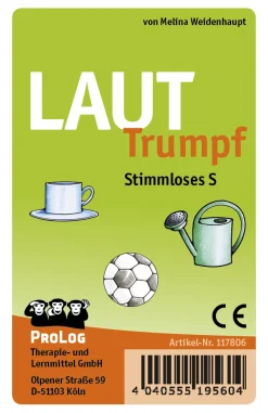 LautTrumpf! Stimmloses S, Spielkarten, ab 5 Jahre