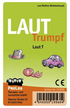 LautTrumpf! T, Spielkarten, ab 5 Jahre