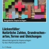 Lückenfüller: Natürliche Zahlen, Grundrechenarten, Terme und Gleichungen