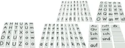 Legekasten Deutsch & Mathematik in blau mit 3 Tafeln, 215 Elemente, 1.-2. Klasse