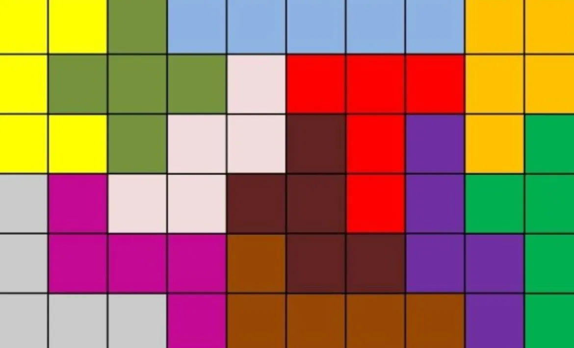 Legeteppich Pentominos, 12 Teile