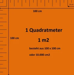 Legeteppich Quadratmeter