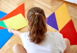 Legeteppich Tangram