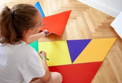 Legeteppich Tangram