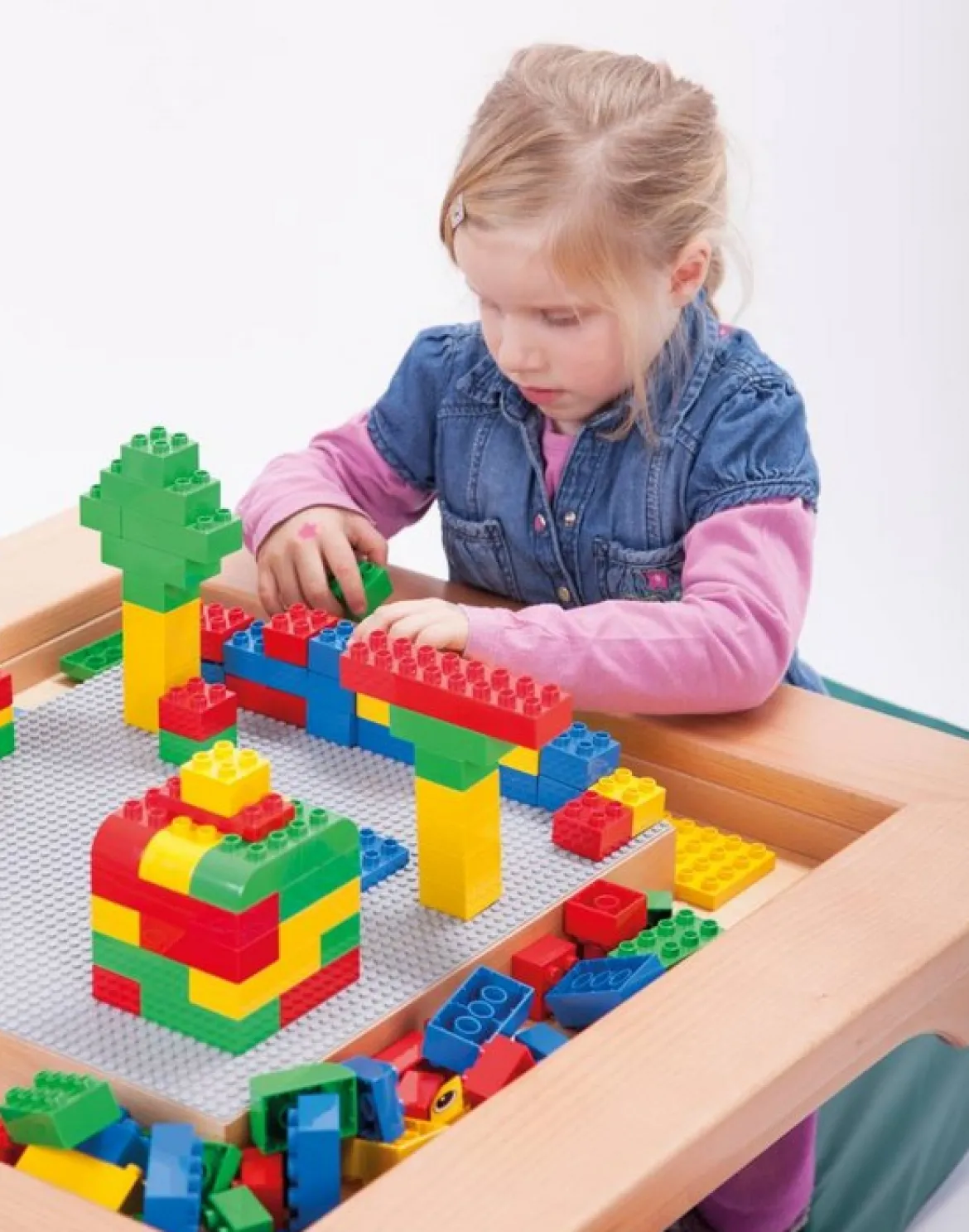 LEGO Spieltisch für LEGO und DUPLO inkl. Steine 51000