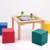 LEGO Spieltisch für LEGO und DUPLO mit 4 Schaumstoffwürfeln, inkl. Steine 51002
