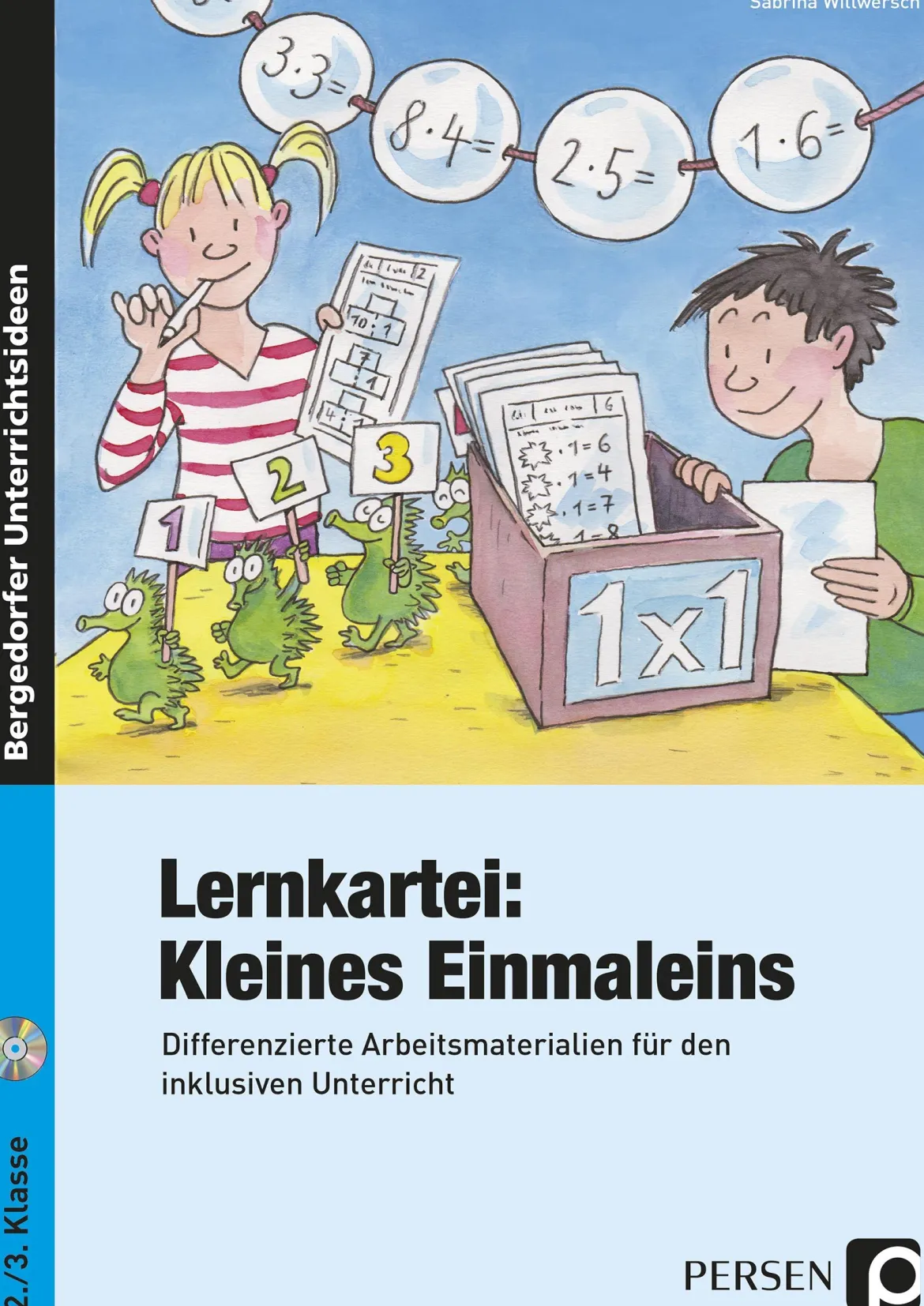 Lernkartei: Kleines Einmaleins, Broschüre, 2.-3. Klasse