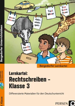 Lernkartei: Rechtschreiben - Klasse 3, Buch