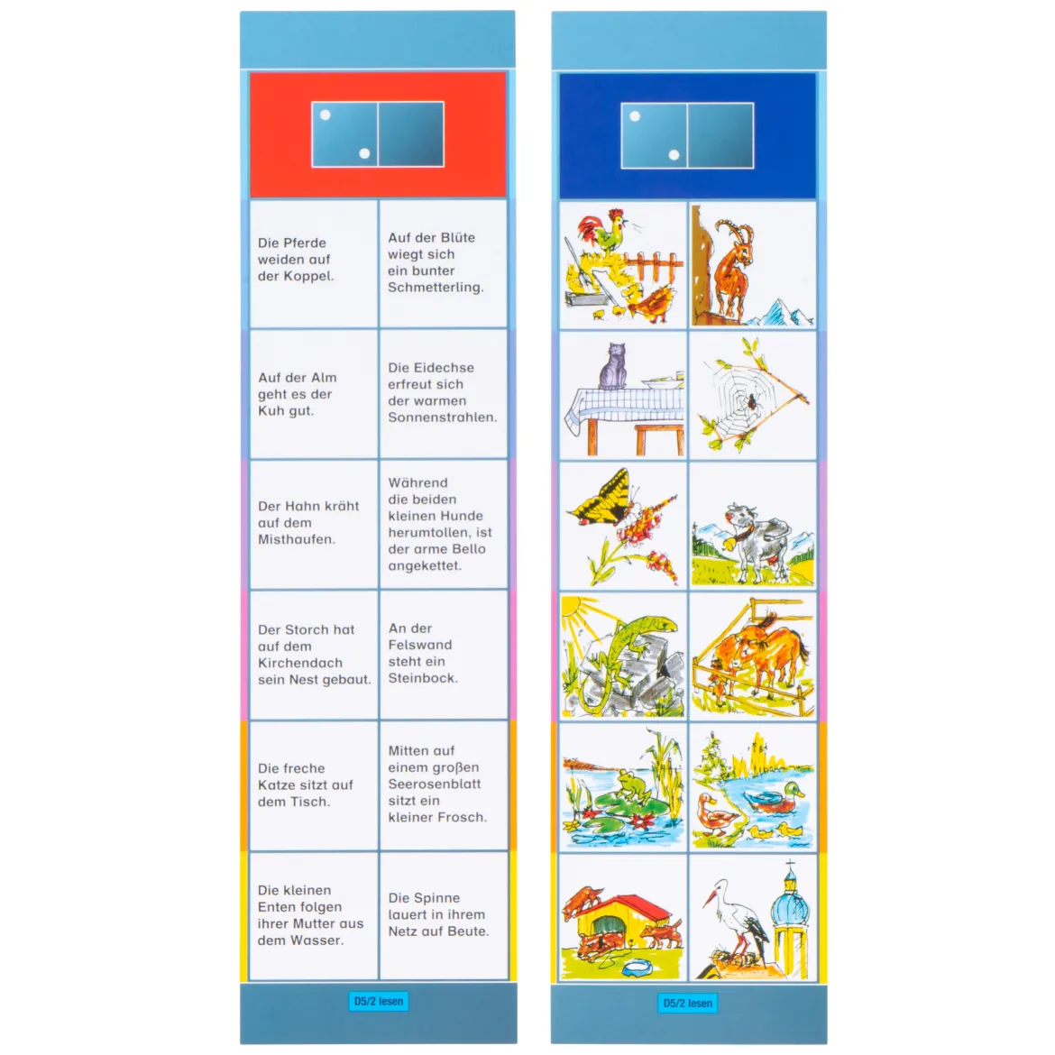 Lernkarten, Flocards Grundschule, Deutsch D5, Übungen zum Leseverständnis, 24-teilig