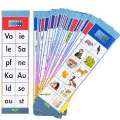 Lernkarten, Flocards Grundschule, Deutsch D2, Grundwortschatz, 24-teilig