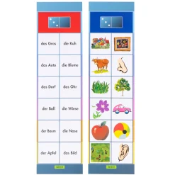 Lernkarten, Flocards Grundschule, Deutsch D2, Grundwortschatz, 24-teilig