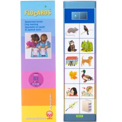 Lernkarten, Flocards Grundschule, Deutsch D2, Grundwortschatz, 24-teilig