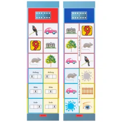 Lernkarten, Flocards Grundschule, Deutsch D1, Lautanalyse, 24-teilig