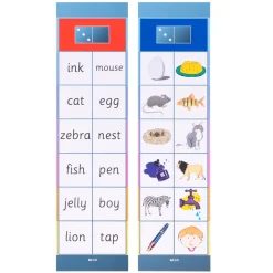 Lernkarten, Flocards Grundschule, Englisch E1, englische Version, 24-teilig
