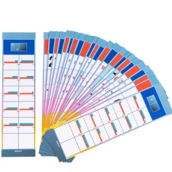 Lernkarten, Flocards Grundschule, Mathematik M4, Addieren und Subtrahieren mit Zehnerübergang, 24-teilig