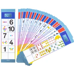 Lernkarten, Flocards Grundschule, Mathematik M2, Zählen, Vergleichen, Addieren, Subtrahieren, 24-teilig