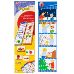 Lernkarten, Flocards Junior, Ums Haus herum, 12-teilig