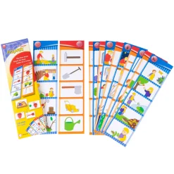 Lernkarten, Flocards Junior, Ums Haus herum, 12-teilig