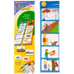 Lernkarten, Flocards Junior, Unterwegs, 12-teilig