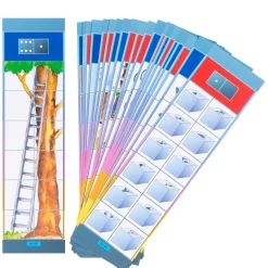 Lernkarten, Flocards Kindergarten Set 10, Abläufe und Logik, 24-teilig