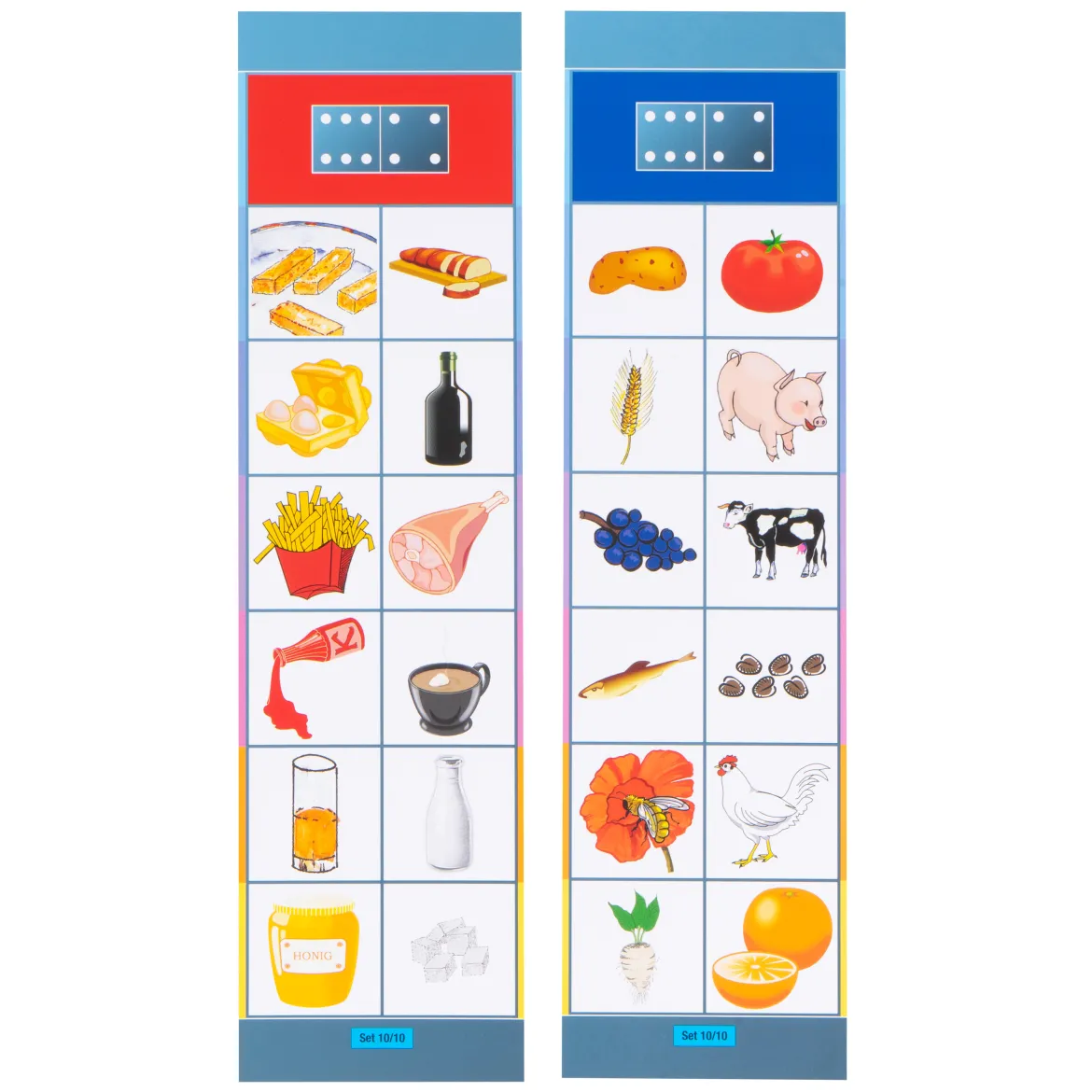 Lernkarten, Flocards Kindergarten Set 10, Abläufe und Logik, 24-teilig