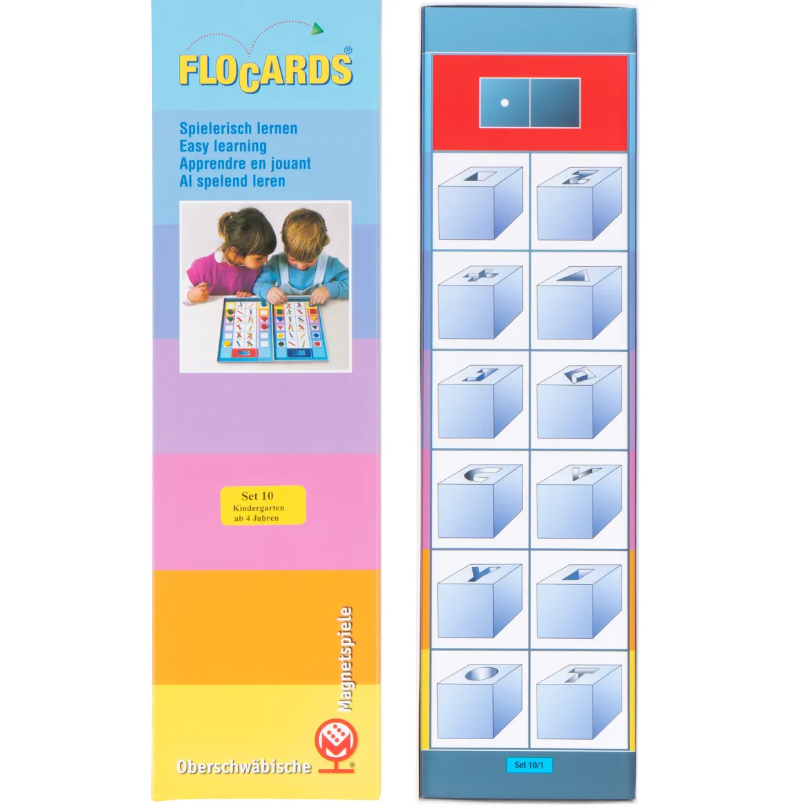 Lernkarten, Flocards Kindergarten Set 10, Abläufe und Logik, 24-teilig
