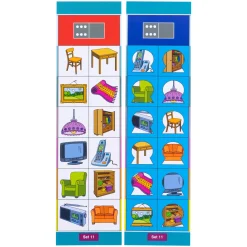 Lernkarten, Flocards Kindergarten Set 11, Beobachtungsspiele, 24-teilig