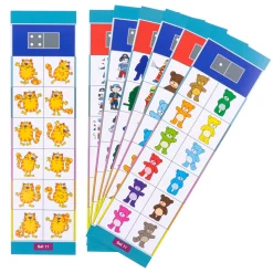 Lernkarten, Flocards Kindergarten Set 11, Beobachtungsspiele, 24-teilig