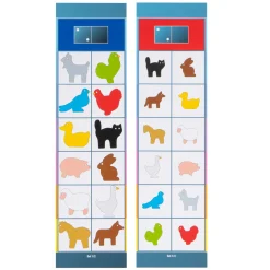 Lernkarten, Flocards Kindergarten Set 1, Erkennen und Zuordnen, 24-teilig