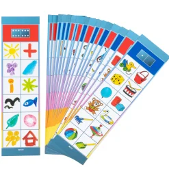 Lernkarten, Flocards Kindergarten Set 1, Erkennen und Zuordnen, 24-teilig