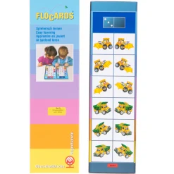 Lernkarten, Flocards Kindergarten Set 9, Farben und Positionen, 24-teilig