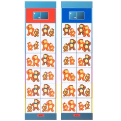 Lernkarten, Flocards Kindergarten Set 9, Farben und Positionen, 24-teilig
